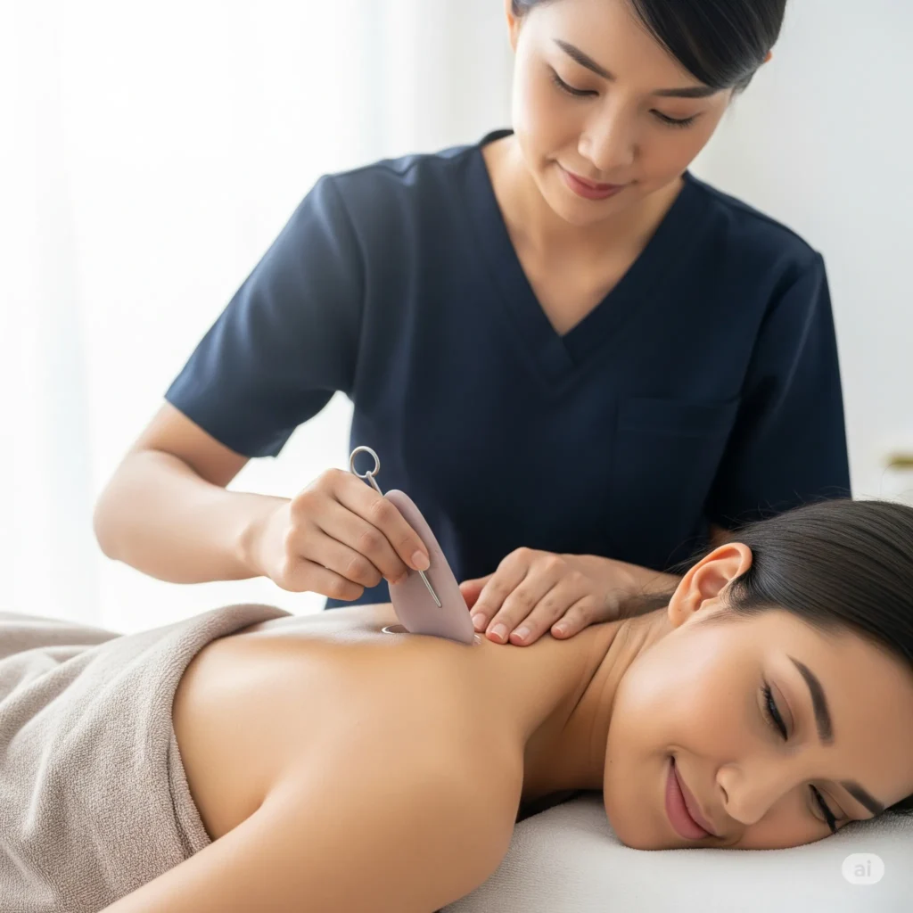 Acupuncture_Gua_Sha Acupuncture Gua Sha for upper back pain